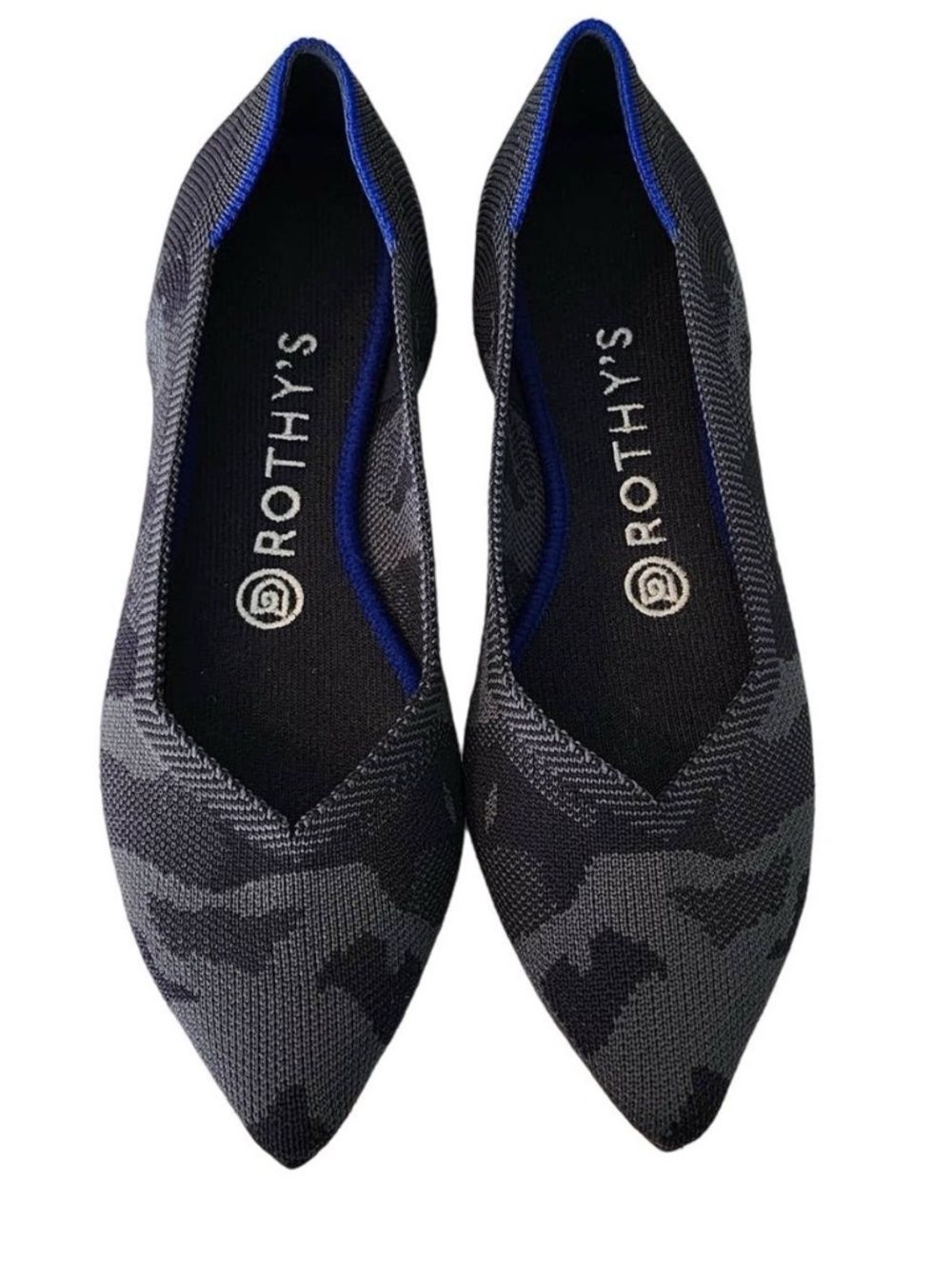 Rothy's The Point Flat Retired Camo Print Size 7.5